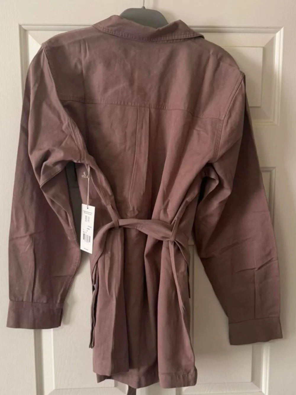 Mate the label tencel twill utility jacket medium NWT